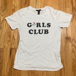 Forever 21 white t-shirt
